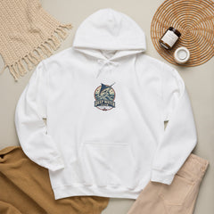 Deep Water Club Marlin Fishing Hooded Sweatshirt