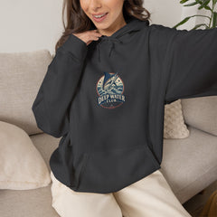 Deep Water Club Marlin Fishing Hooded Sweatshirt