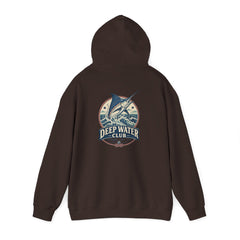 Deep Water Club Marlin Fishing Hooded Sweatshirt