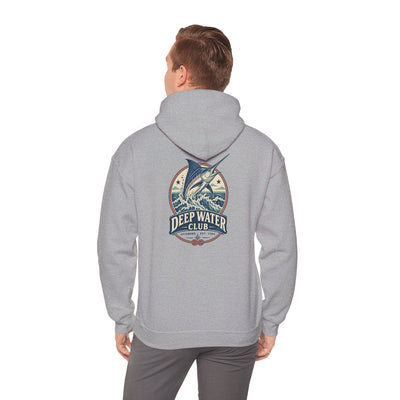 Deep Water Club Marlin Fishing Hooded Sweatshirt