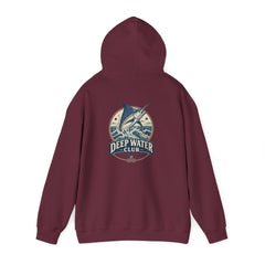 Deep Water Club Marlin Fishing Hooded Sweatshirt