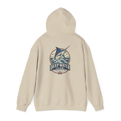 Deep Water Club Marlin Fishing Hooded Sweatshirt