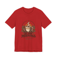 Slow Mornings Vintage Coffee Shirt