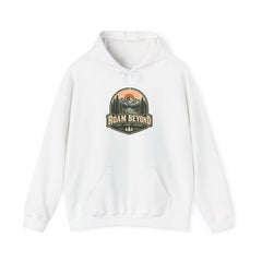 Vintage Mountain Camping Graphic Hooded Sweatshirt