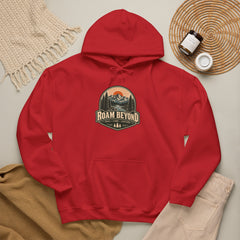 Vintage Mountain Camping Graphic Hooded Sweatshirt