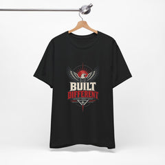 Built Different Motivational Tee