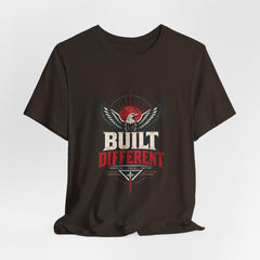 Built Different Motivational Tee